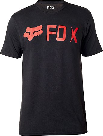 Camiseta Fox Well Lit Preta Sem Costura Lateral Original