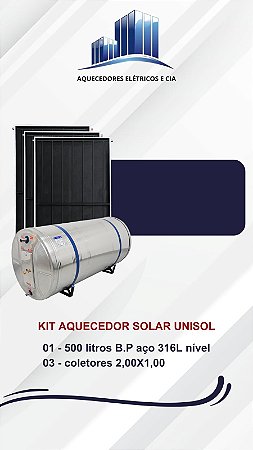kit aquecedor dolar