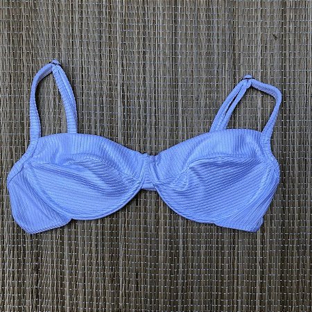 Biquini meia taca canelado Clearance