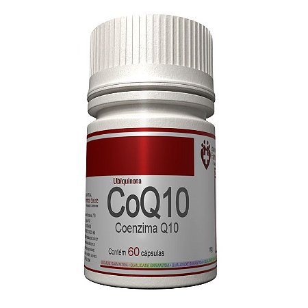 Coenzima Q10 50mg 60 Cápsulas - Ubiquinona - CoQ10