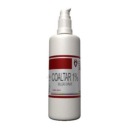 Coaltar 1% -  140ml - Loção Capilar para Psoríase