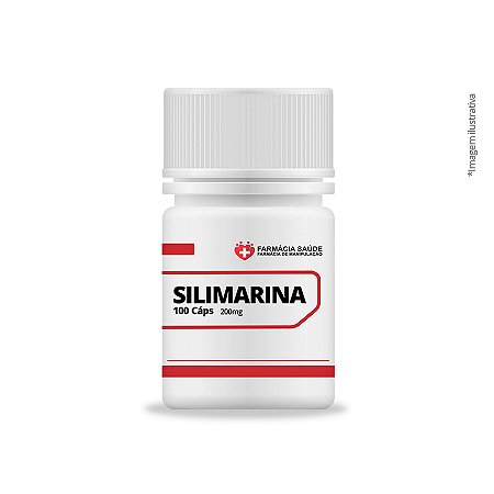 Silimarina 200mg 100 cápsulas - Anti Hepatotóxico