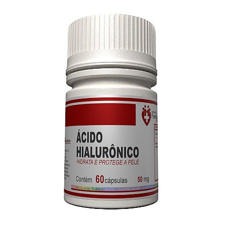 Ácido Hialurônico 50mg 60 cápsulas