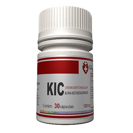 KIC 120mg 30 cápsulas - Alpha-Ketoiseocaproate