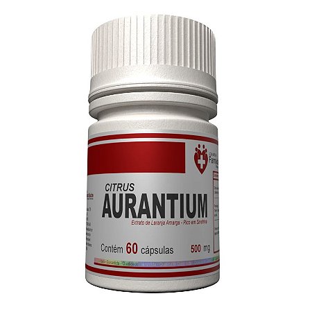 Citrus Aurantium 500mg 60 cápsulas - Laranja Amarga extrato