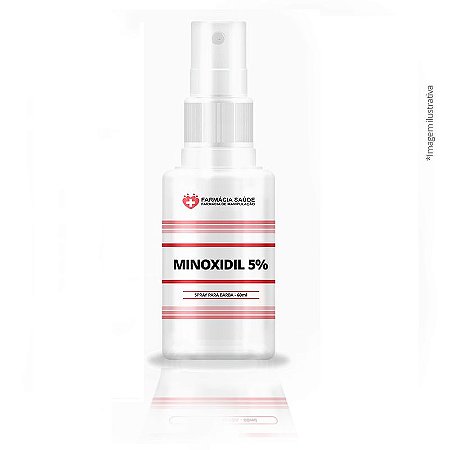 Minoxidil 5% Loção em Spray 60ml