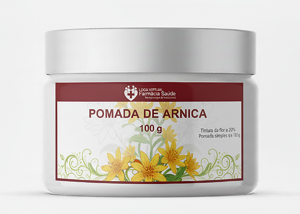 Pomada de Arnica 100g Alívio Muscular