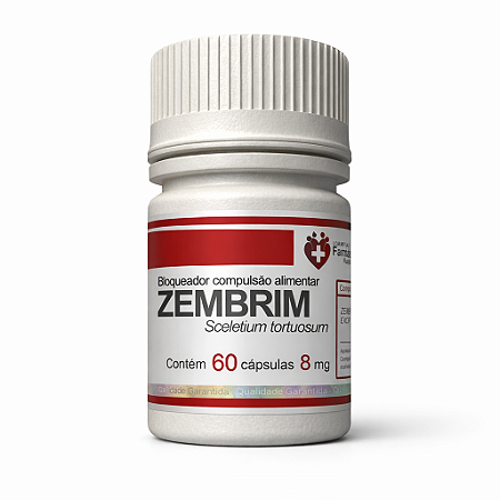 Zembrin® 8mg 60 cápsulas | Suplemento para reduzir o estresse e a ansiedade