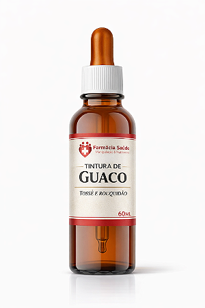TINTURA DE GUACO 60 ML | TOSSE E ROUQUIDÃO