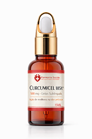 CURCUMICEL 185X® 15 ml 500 mg | Ação antioxidante e anti-inflamatória