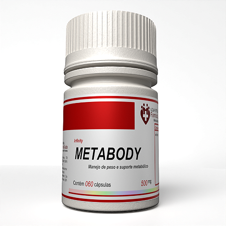 METABODY ® 500 mg 60 caps | Manejo de peso e suporte metabólico