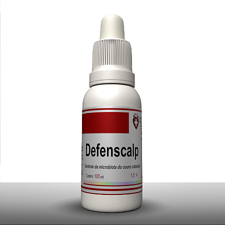 DefenScalp® 1,5% 100ml | Controle da microbiota do couro cabeludo