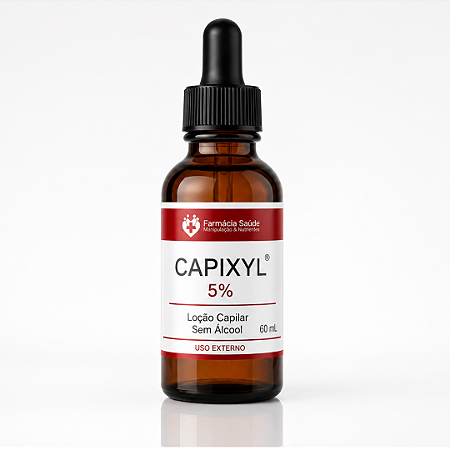 CAPIXYL ® 5% 60ML | LOÇAO CAPILAR SEM ÁLCOOL