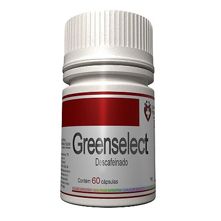 Greenselect ® 120mg 60 cápsulas - Termogênico descafeinado
