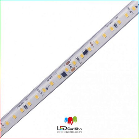 Fita LED 15W/m 2835 120Leds/m IP65 Interno/eXTERNO 127V/220V 1200 Lúmens