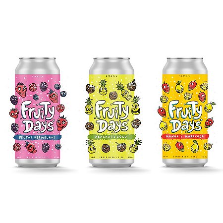 Combo Fruity Days - 3 Pack - Guitera Brewers