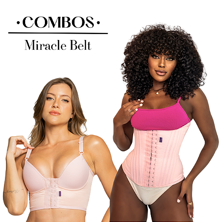Cinta Faixa + Sutiã Modelador