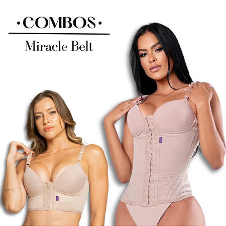 Cinta com Bojo + Sutiã Modelador