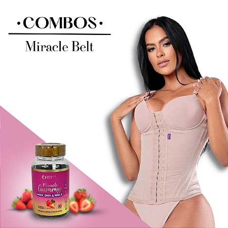 Cinta com Bojo + Miracle Gummy