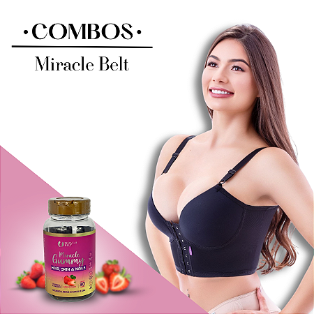 Sutiã Modelador + Miracle Gummy