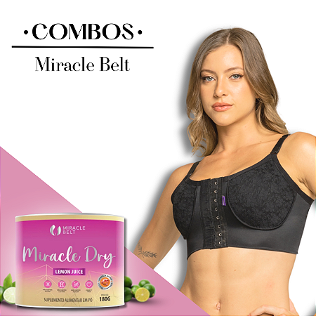 Sutiã Premium Sustentação + Miracle Dry