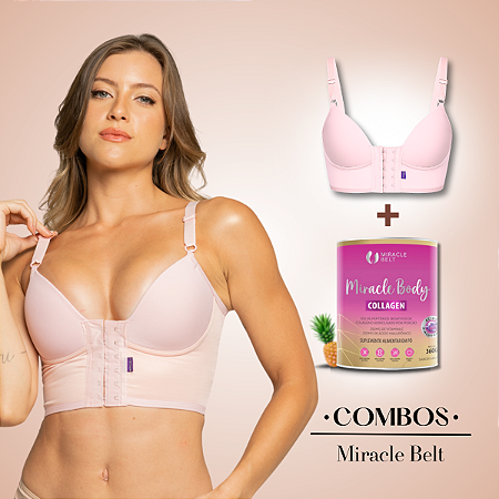 2 Sutiãs Modeladores + Miracle Body