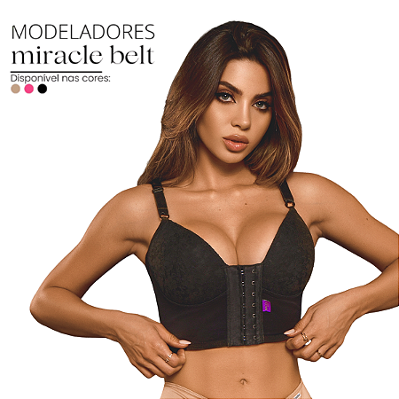 Sutiã Modelador Bojo com Renda