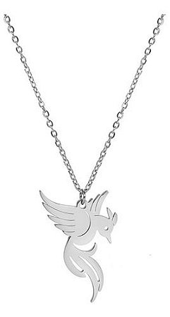 Colar Pingente Mitológico Fênix