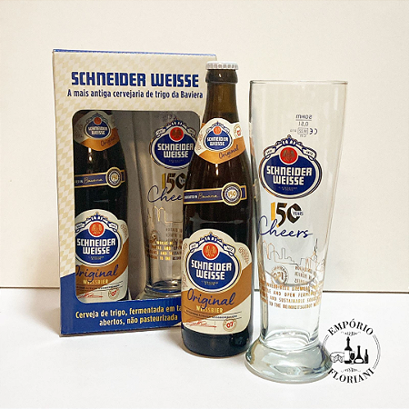 Kit cerveja alemã Schneider Weisse