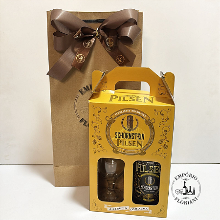 Kit cerveja artesanal + copo