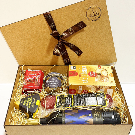 Cesta gourmet vinho 7