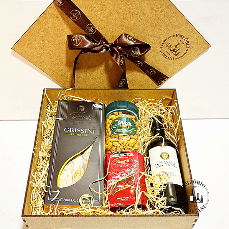 Cesta gourmet vinho 2