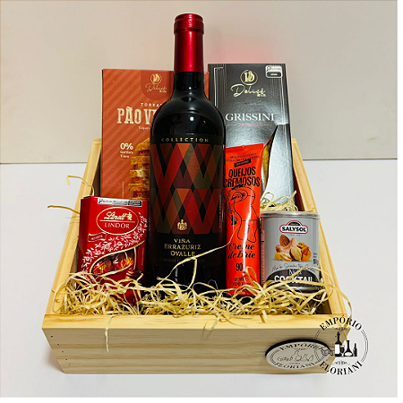 Cesta gourmet vinho 5