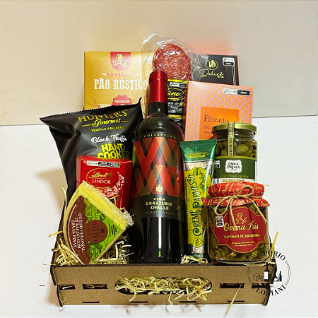 Cesta gourmet vinho 4