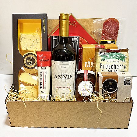 Cesta gourmet vinho 4