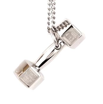 Colar com halter vip aço inoxidável