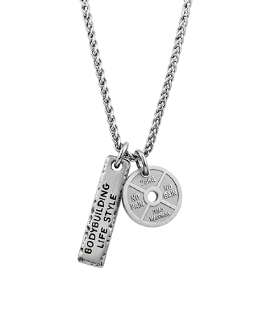 COLAR COM PINGENTE BODYBUILDING LIFE STYLE