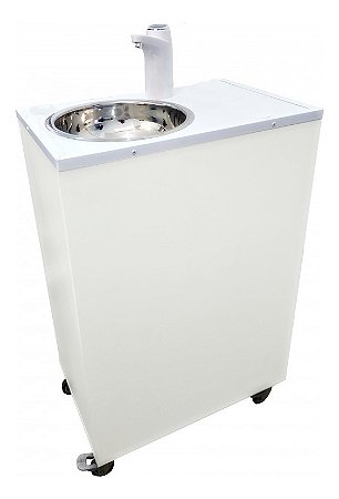 Pia portatil consultorio com reservatorio