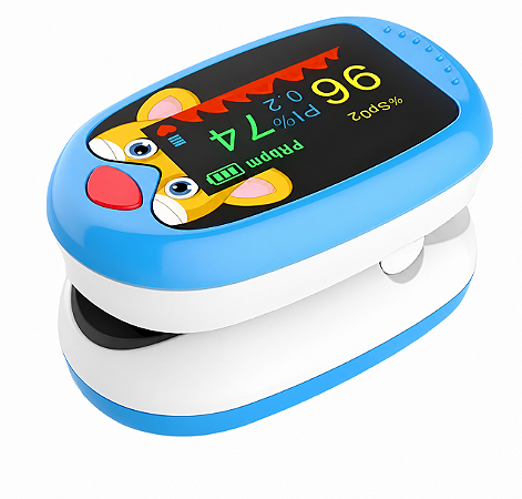Medidor De Saturação Infantil Pediátrico De Oxigênio Rec USB