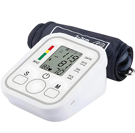 Medidor de Pressão Arterial kateluo Medição Precisa e Rápida Branco