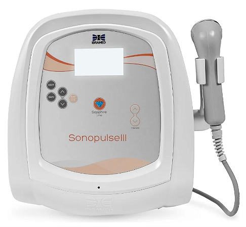 Sonopulse III aparelho de ultrassom 1 mhz e 3 mhz