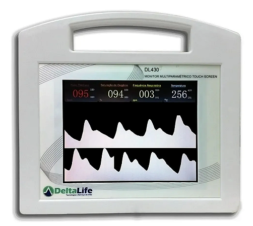 Monitor Cirúrgico Veterinário Dl430 Com 5 Parâmetros