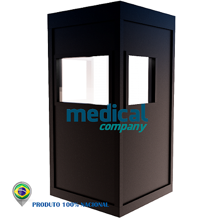 Cabine Acústica para tradução simultânea 1,00 X 1,00 X 2,00 (L x C