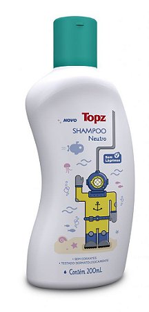 Shampoo Neutro Topz Baby 200ml