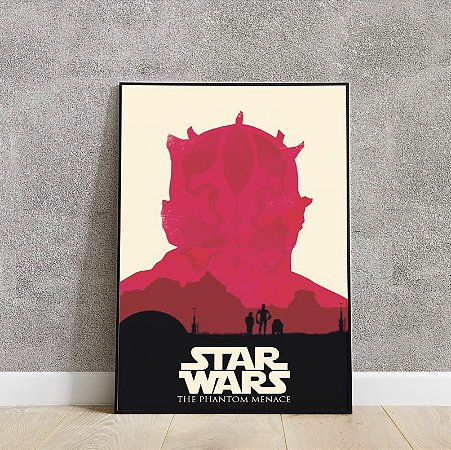 Placa decorativa do STAR WARS 5