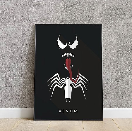 Placa decorativa Venom