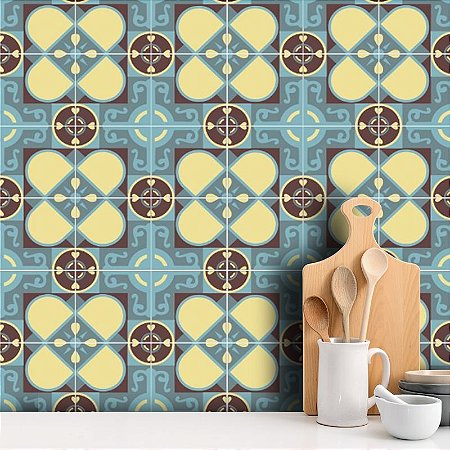 Adesivo de Azulejo Decorativo Marrocos