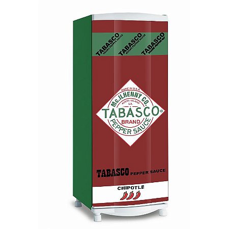 Adesivo de geladeira Tabasco