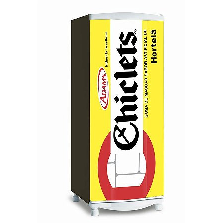 Adesivo de geladeira Chiclets