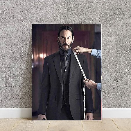 Placa decorativa John Wick